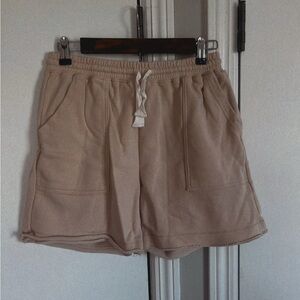 Tan Casual Shorts